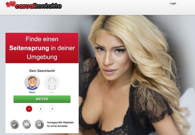 Casualkontakte lockere Seitensprungkontakte aus deiner Nähe