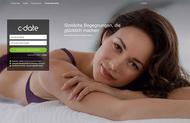 C-Date Startseite