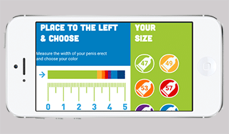 App um den Penis zu messen