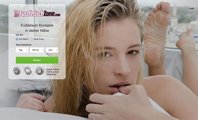 FussfetischZone.com Dating-Seite