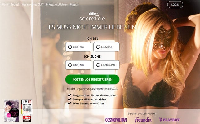 Casual-Dating-auf-Secret-de