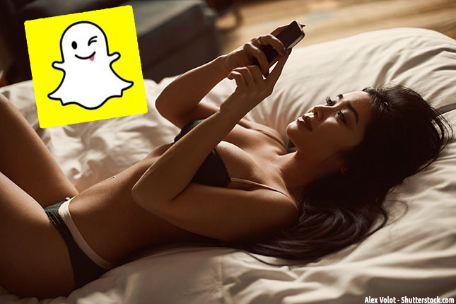 Nackte frauen auf snapchat