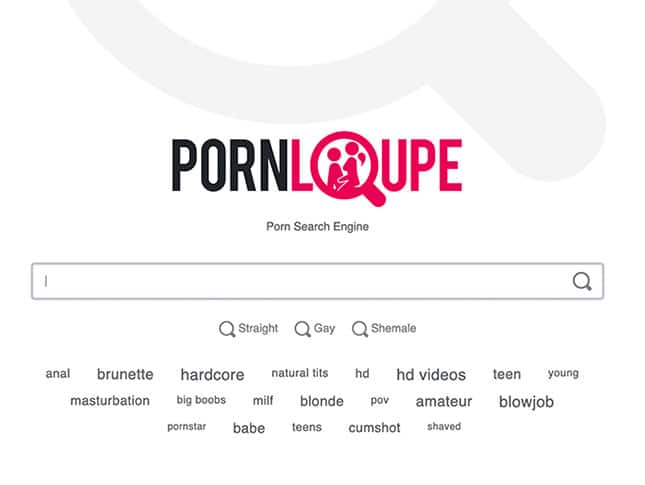 PornLoupe.com Seacrh Engine