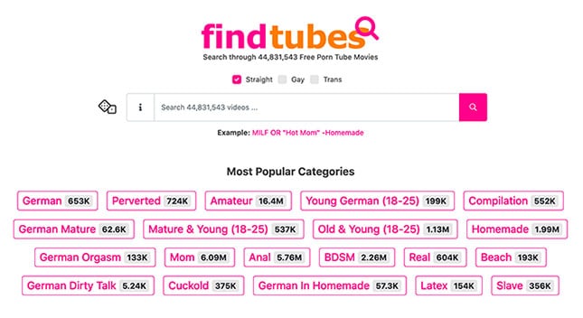 findtubes.com Porn Search Engine