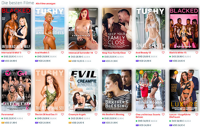 Kaufen pornos online Erotische filme