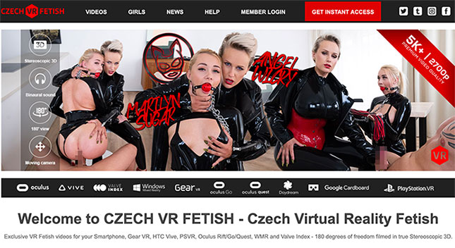 Czech VR Fetish Site