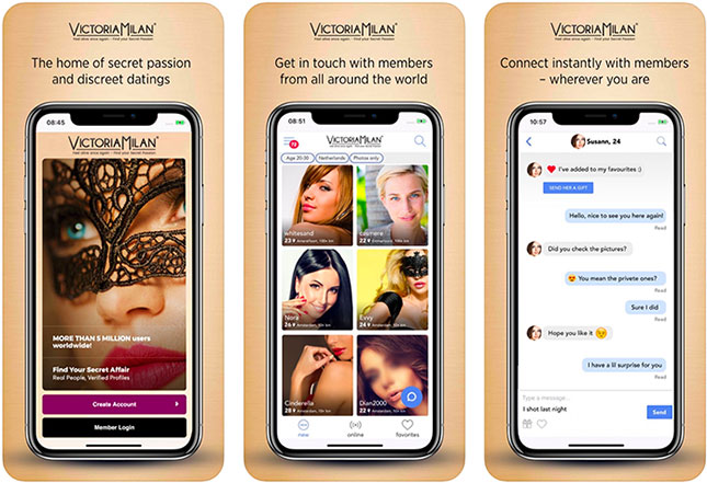 Victoria Milan Affaire- und Seitensprung-App
