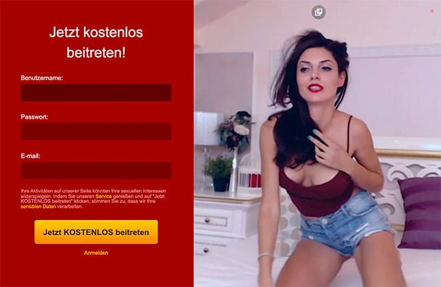 LiveJasmin kostenlose Anmeldung