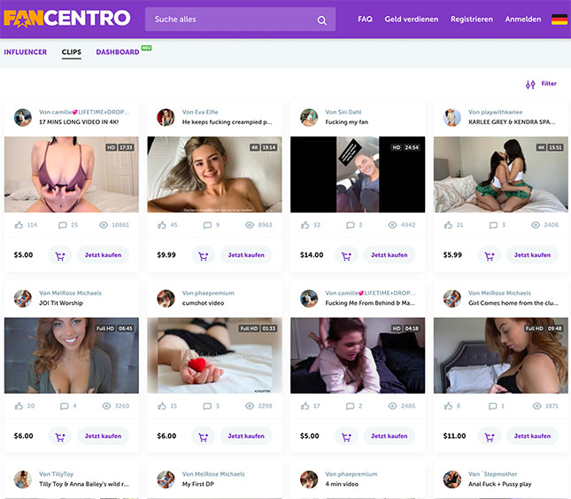 Fancentro Clips