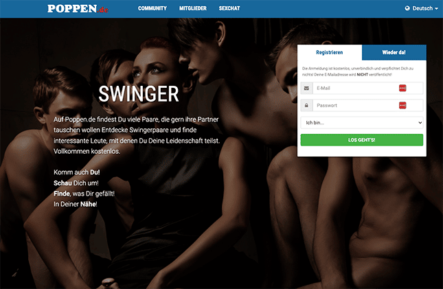 Swinger Portal poppen.de