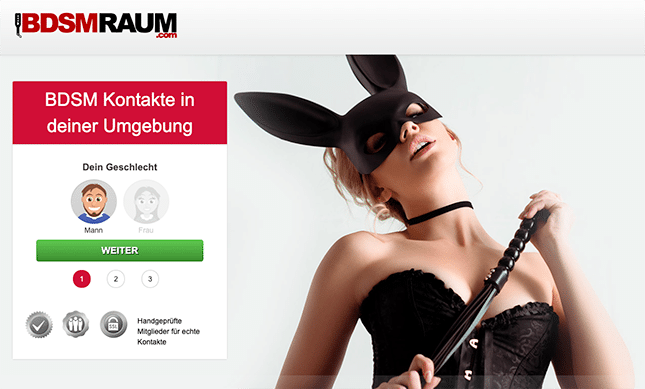 bdsmraum.com hier bekommt man eine Femdom Kontakt Garantie