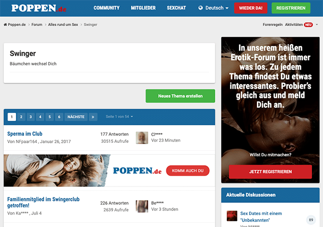 poppen.de Forum für Swinger