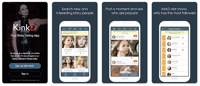 KinkD App für kinky Vorlieben